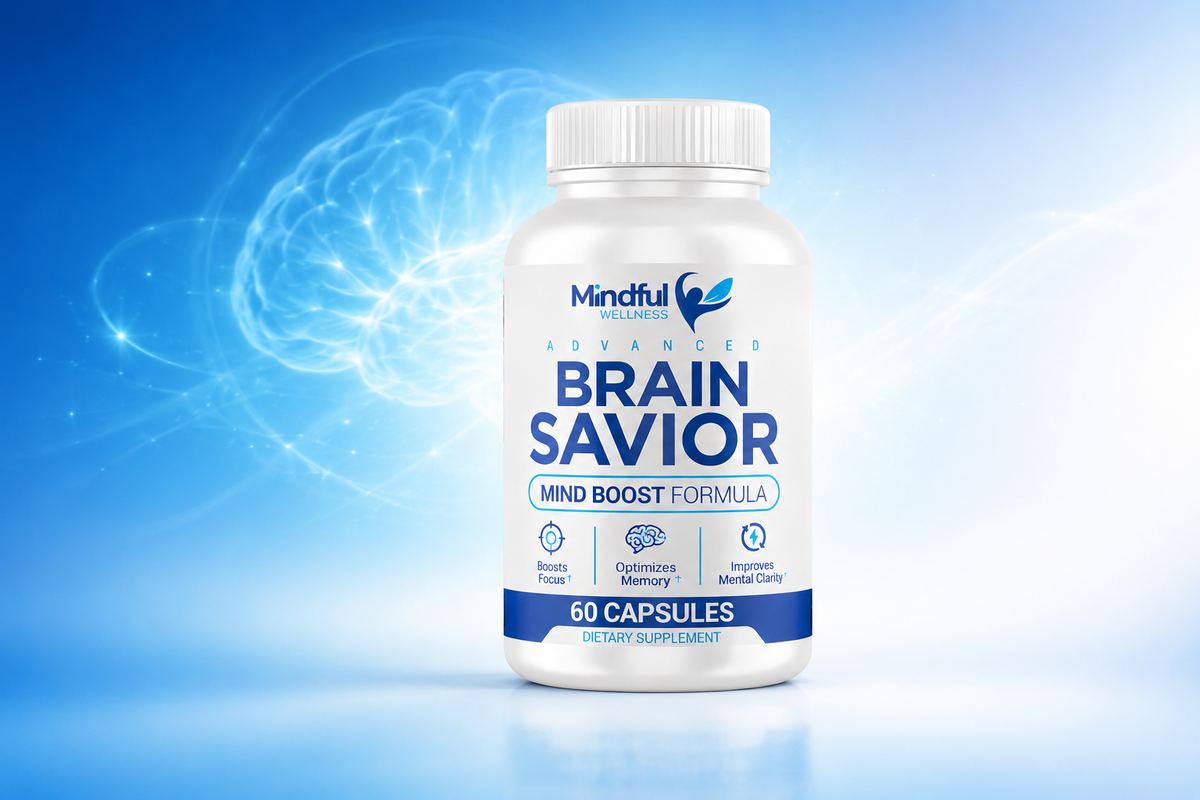 Brain Savior Advanced cognitive supplement bottle